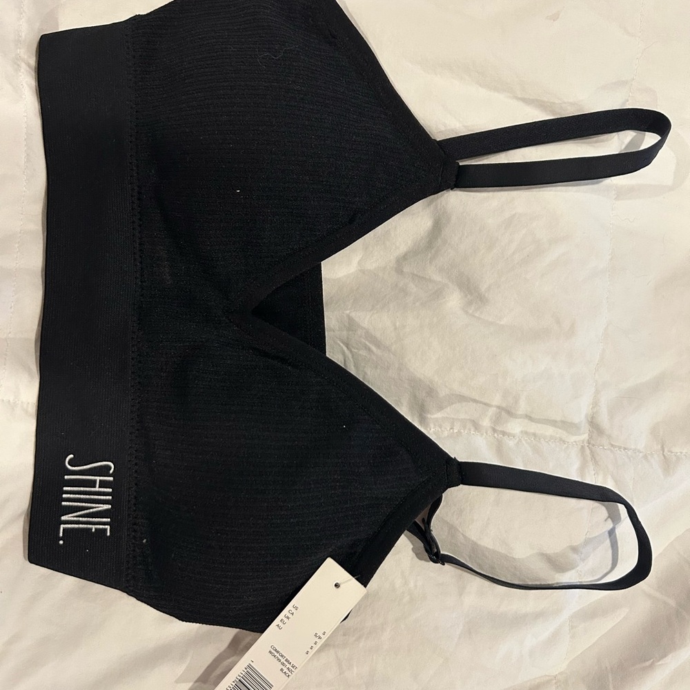 Black Shine Bralette